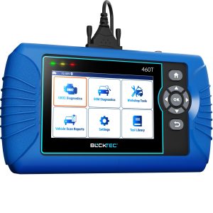 460T OBD2 Scanner Car Code Reader Engine ABS SRS Transmission Diagnostic Tool, 12 Reset Services, Oil/TPMS/EPB/BMS/SAS/DPF/Throttle Reset, ABS Bleeding, Battery Test, Auto VIN, Free Update