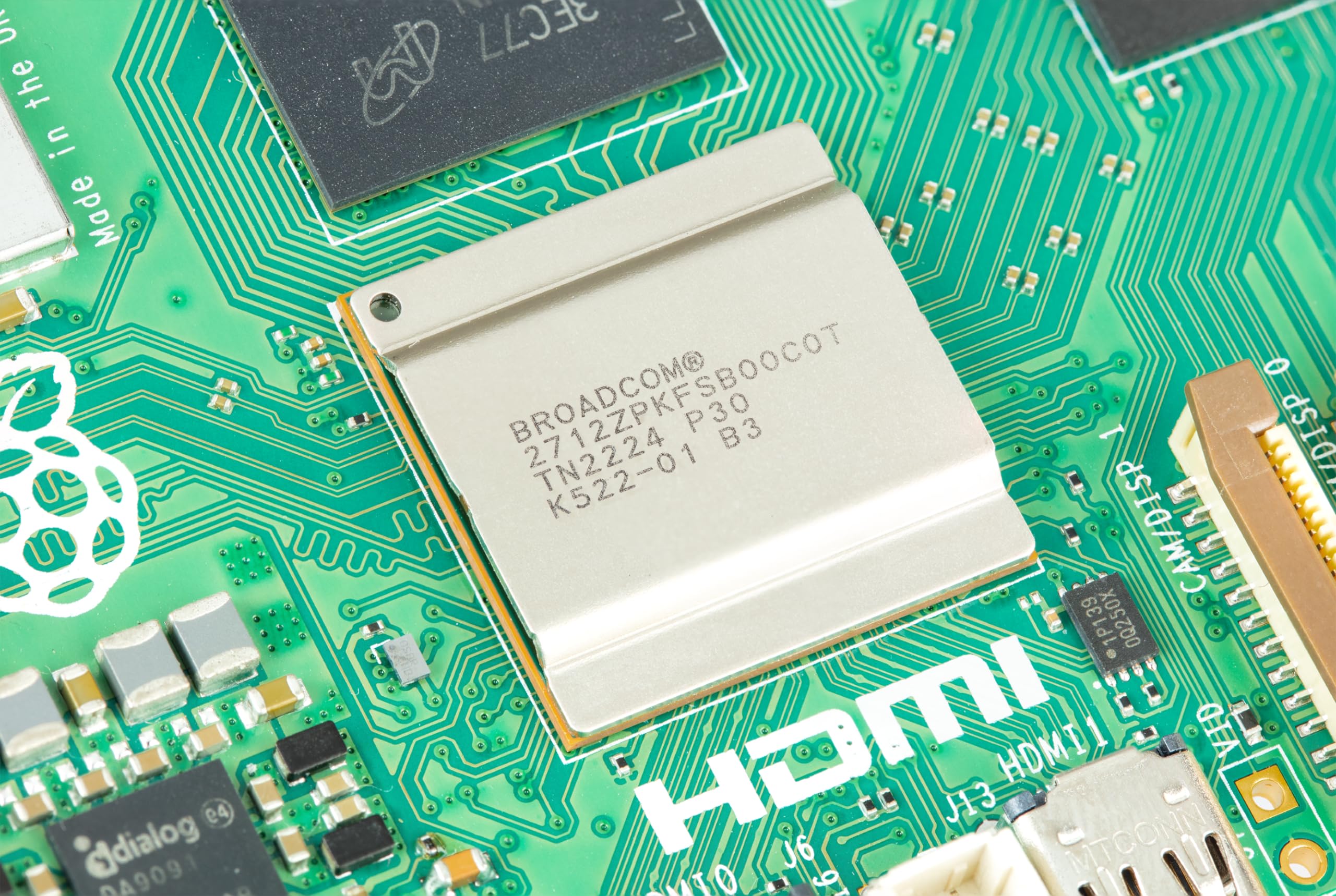 Raspberry Pi 5 8GB Model SC1112, 64-bit Quad-Core Arm Cortex A76 Processor, 2.4GHz, 800MHz VideoCore VII GPU, Dual 4Kp60 HDMI Display Output - Image 4