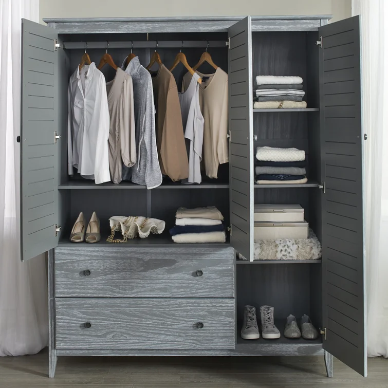 Solid Wood Armoire - Image 12