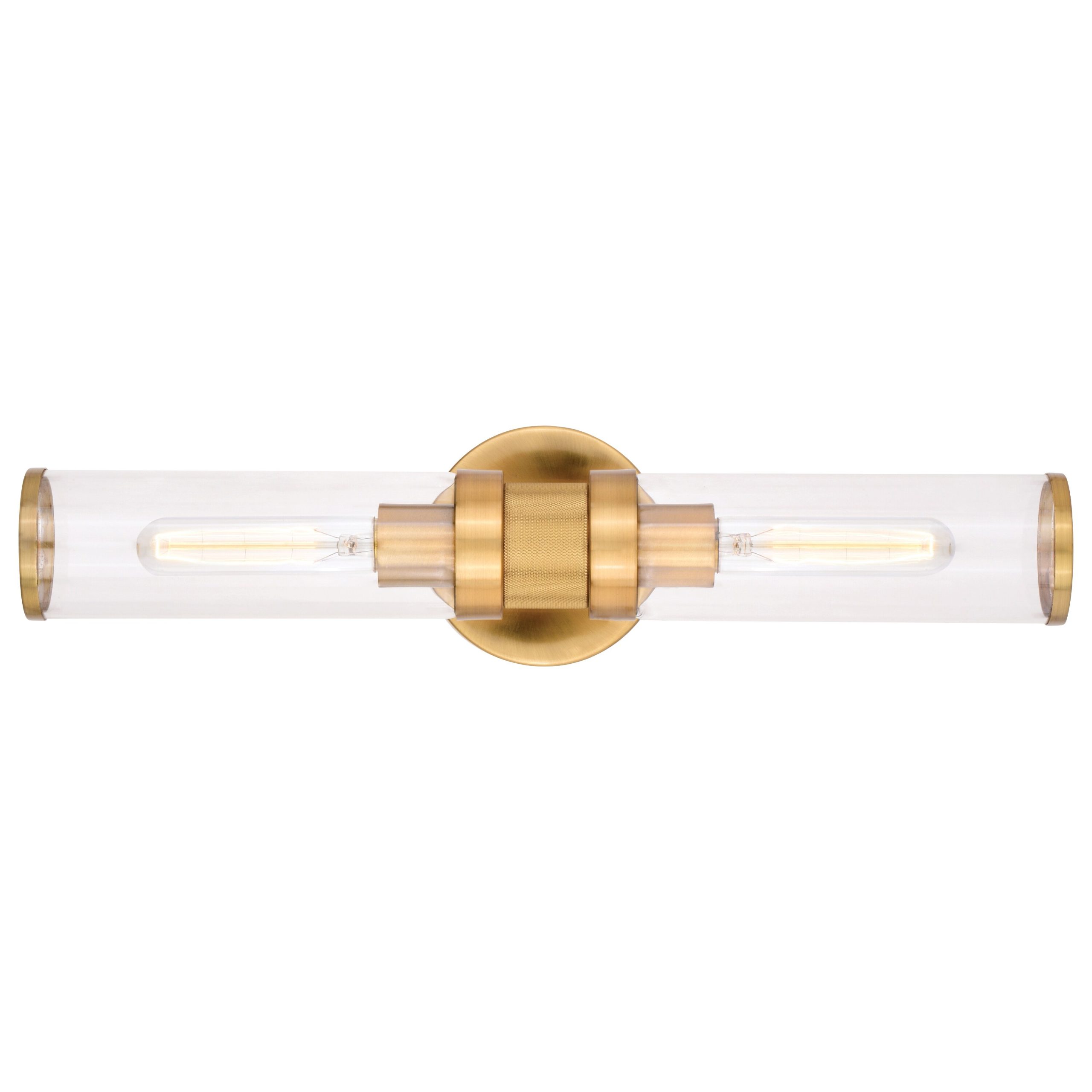 Cascadia Levitt 19.25-in 2 Light Satin Brass Modern/contemporary Bathroom Vanity light bar - Image 9