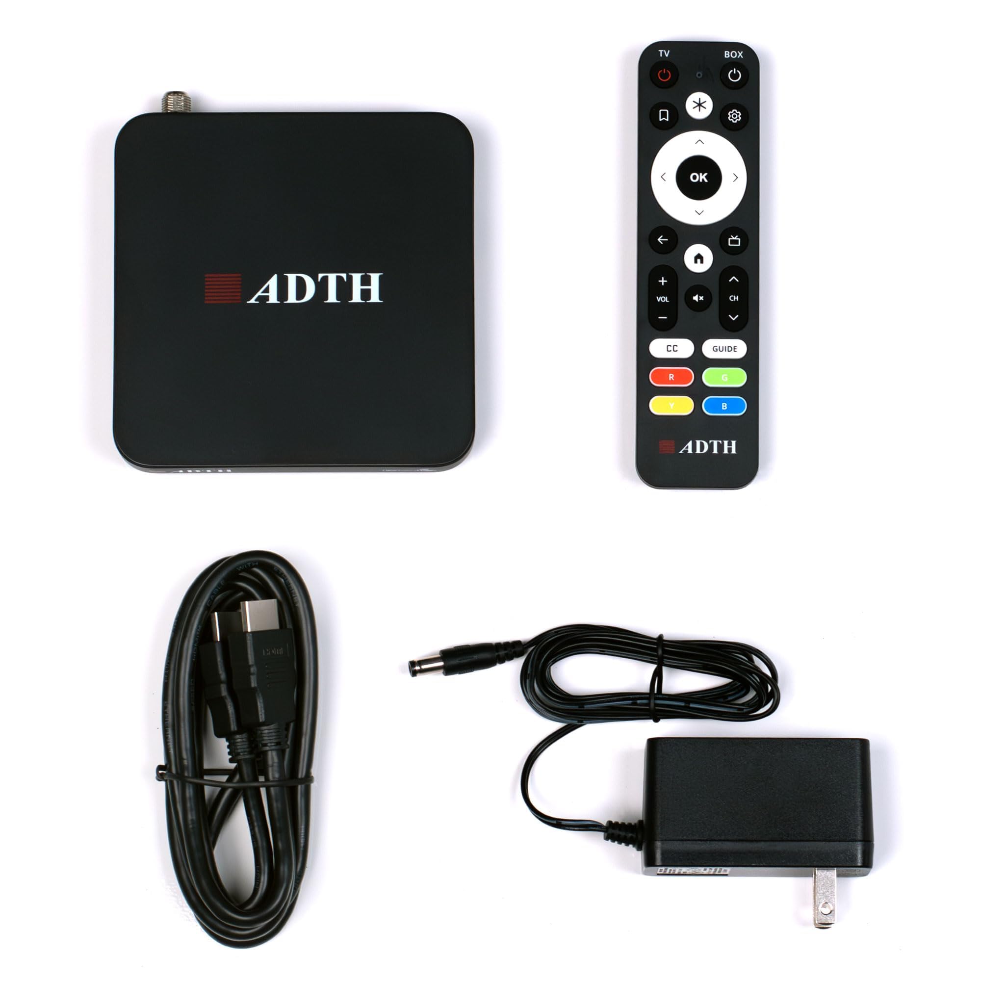 ADTH NextGen TV Box Gen 2 ATSC 3.0 & ATSC 1.0 Digital Converter Box | 64GB Built-in Storage | Over-the-Air TV Tuner & Receiver | 4K HDR | Wi-Fi & Bluetooth | Built-in DVR Recording - Image 2