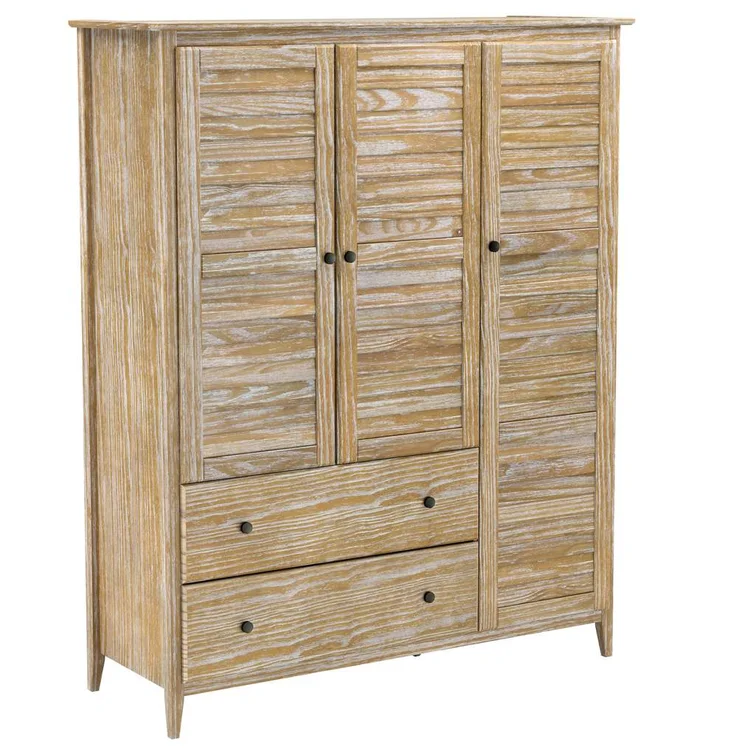 Solid Wood Armoire - Image 6