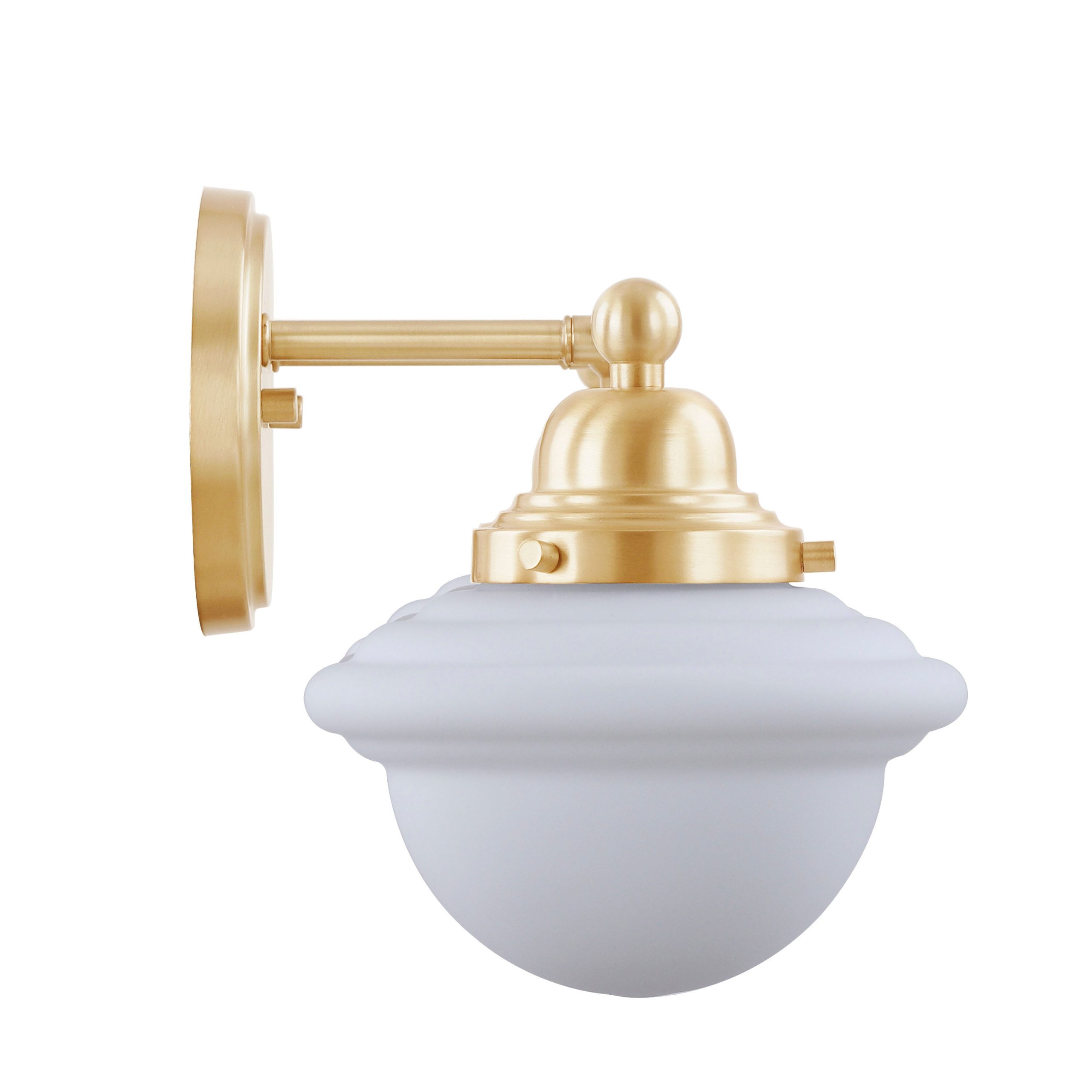 Aspen Creative Corporation 24-in 3 Light Brass Transitional Bathroom Vanity light - Image 6