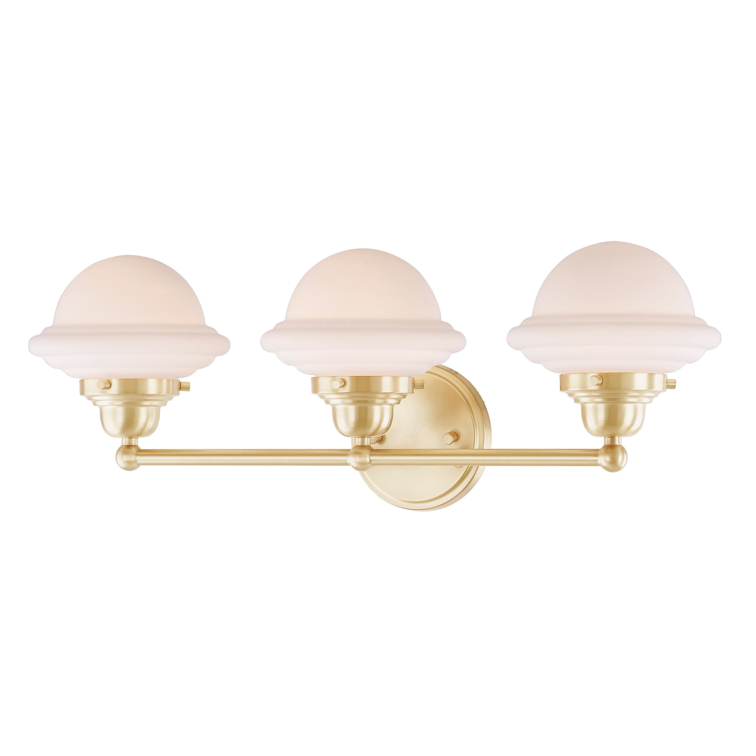 Aspen Creative Corporation 24-in 3 Light Brass Transitional Bathroom Vanity light - Image 9