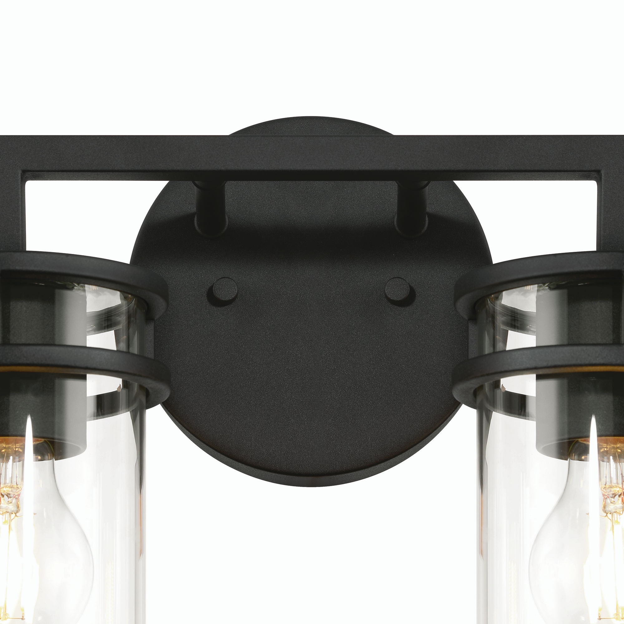 ACROMA Brielle 50-in 6 Light Matte Black Modern/contemporary Bathroom Vanity light - Image 6