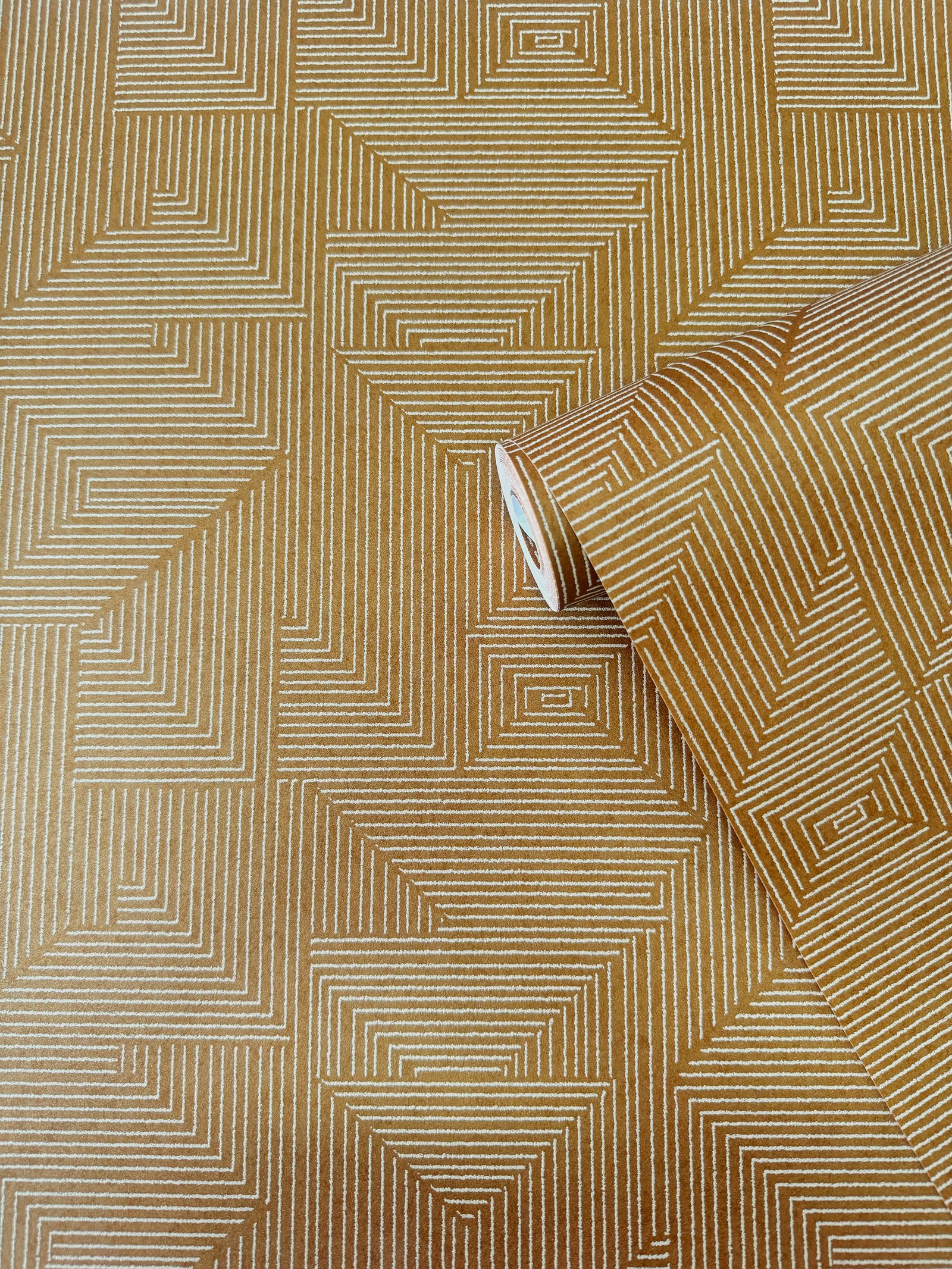 Galerie Zen Cleopatra Yellow Wallpaper DWP0368-02 - Image 2