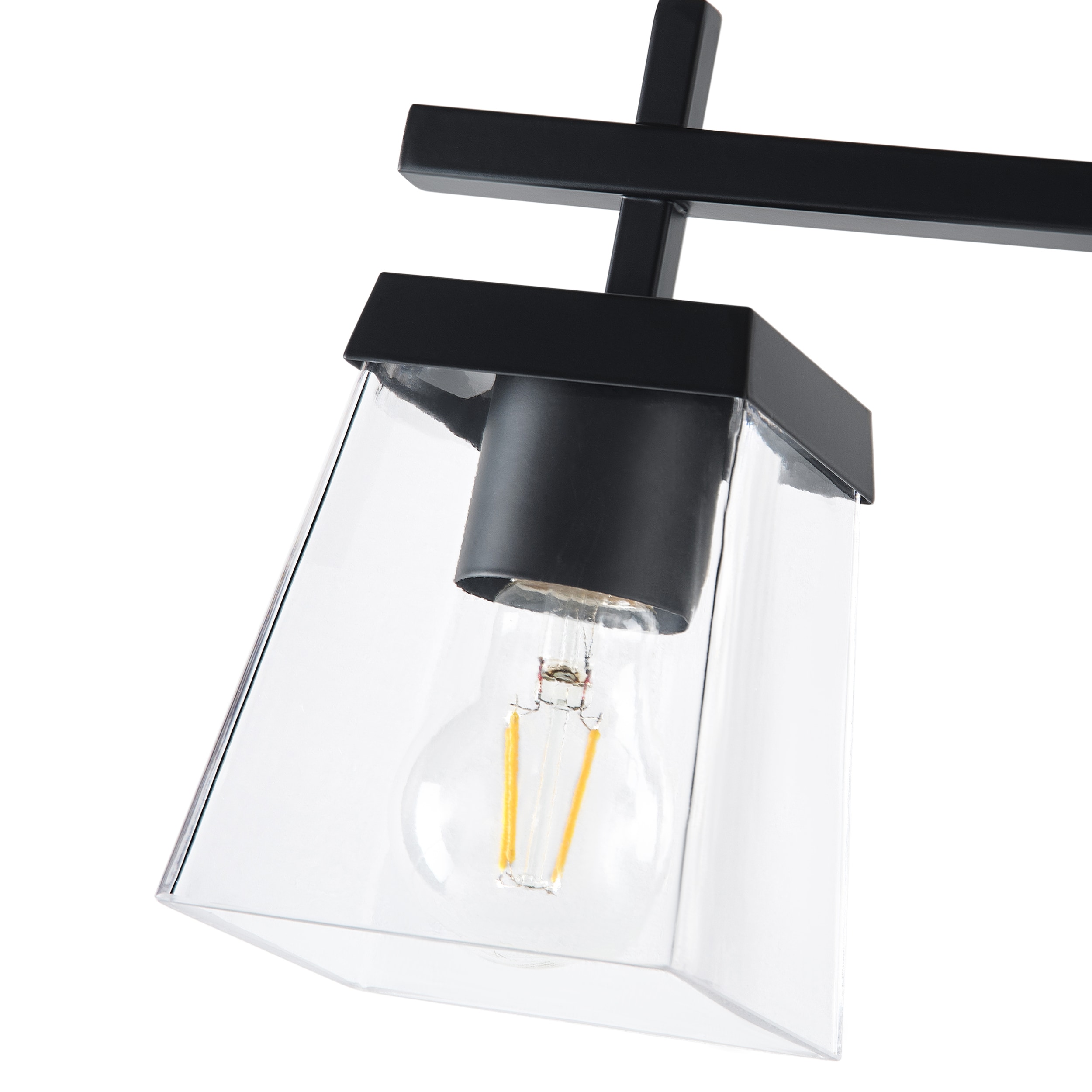 Aiwen 22.05-in 3 Light Black Modern/contemporary Bathroom Vanity light - Image 5