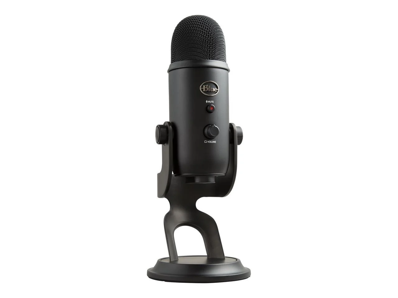 Logitech Blue Yeti USB Microphone, Multi-Pattern Condenser Mic, Plug & Play, Streaming, Podcasting & Recording