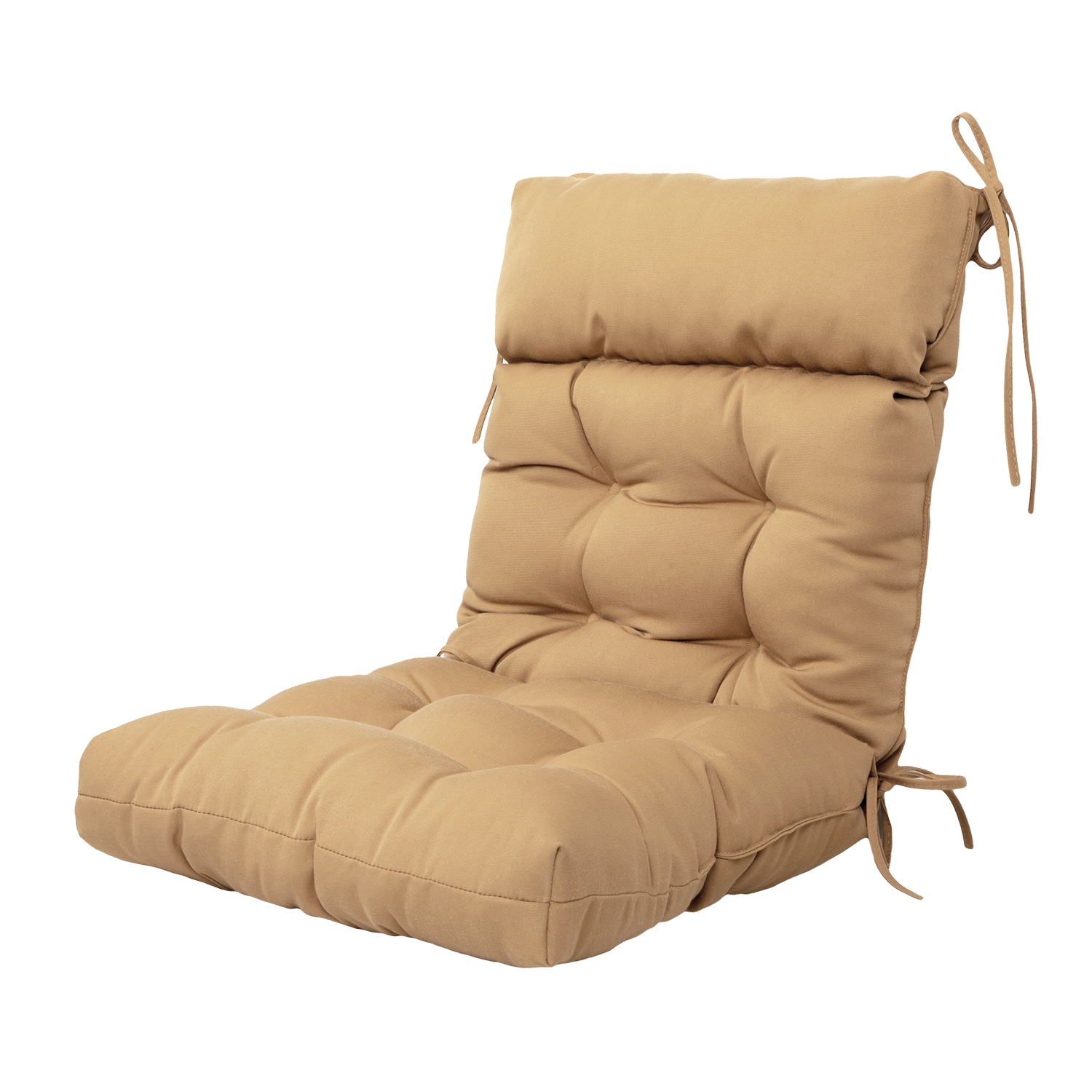 Artplan Adirondack Outdoor Chair Cushion All Weather Patio Cushion-Wicker Tufted Pillow for Patio Furniture - Image 2