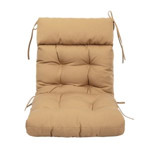 Artplan  Adirondack Outdoor Chair Cushion All Weather Patio Cushion-Wicker Tufted Pillow for Patio Furniture