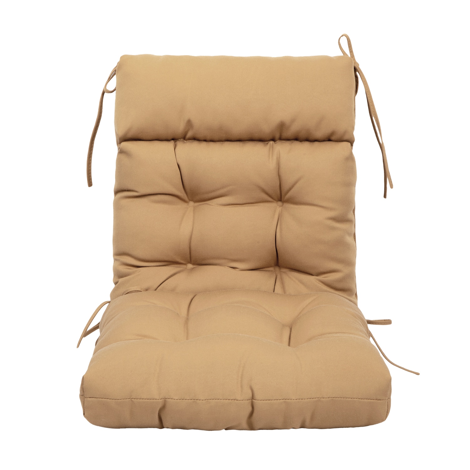 Artplan Adirondack Outdoor Chair Cushion All Weather Patio Cushion-Wicker Tufted Pillow for Patio Furniture
