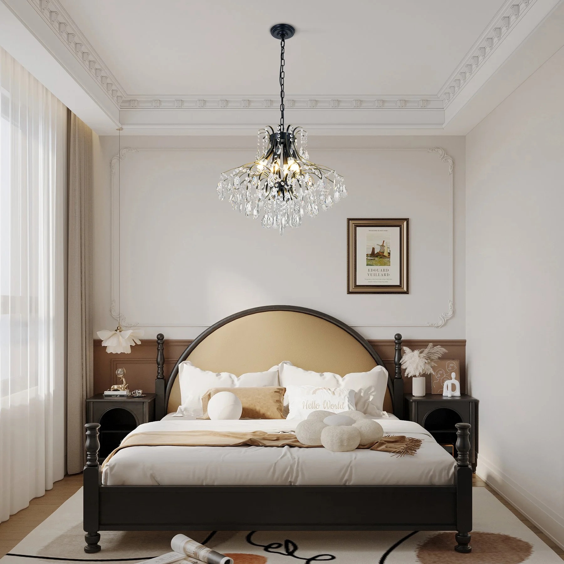 EFPERFECT Black Crystal Chandelier for Luxurious Interiors DS-SQ20 - Image 9