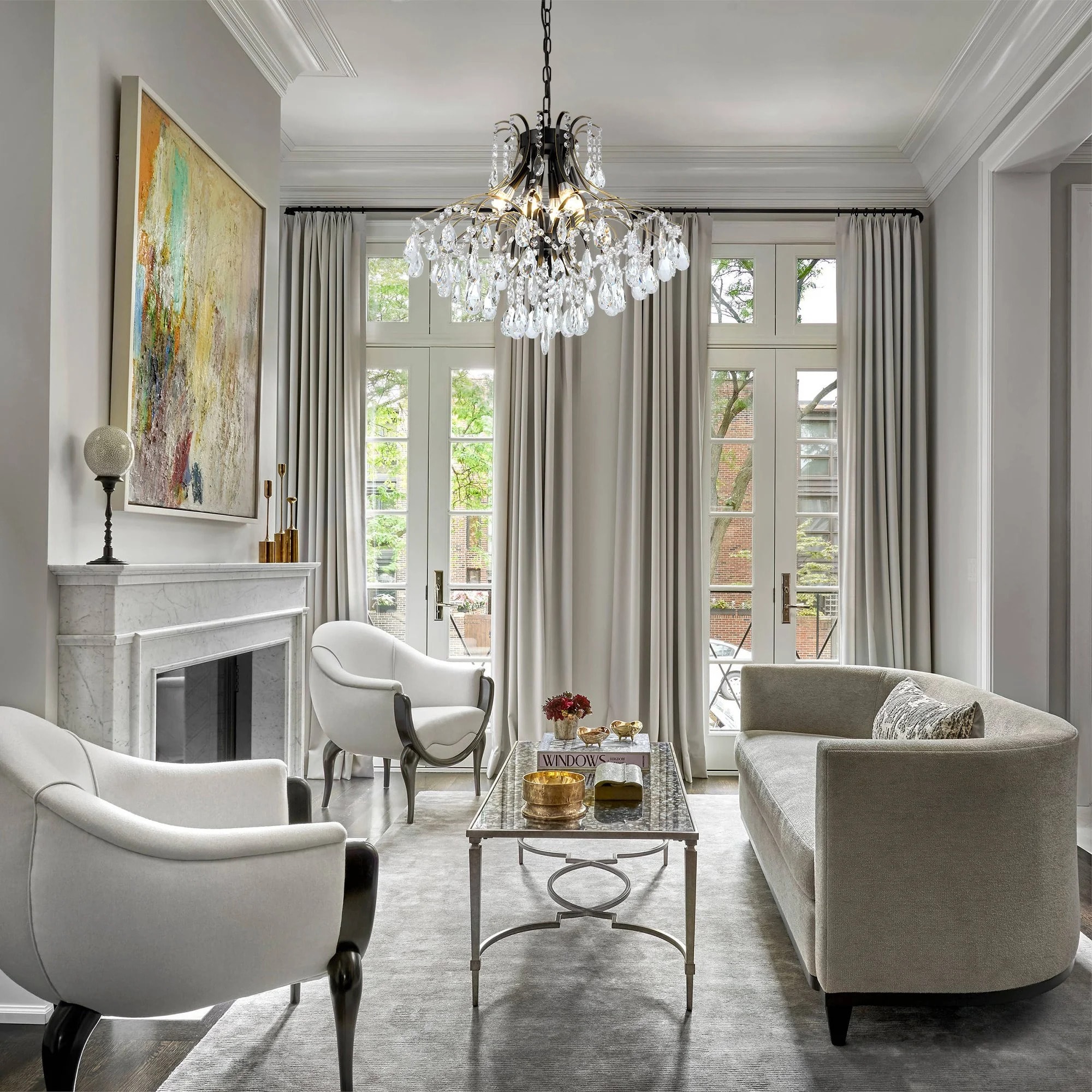 EFPERFECT Black Crystal Chandelier for Luxurious Interiors DS-SQ20 - Image 4