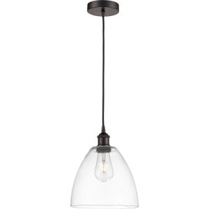 Innovations Lighting  616-1P-OB-GBD-92 Edison Dome Mini Pendant Oil Rubbed Bronze