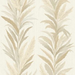 Galerie Ornamenta Tree Leaf Beige Wallpaper 35902