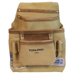 ToolPro Leather General construction Tool Pouch