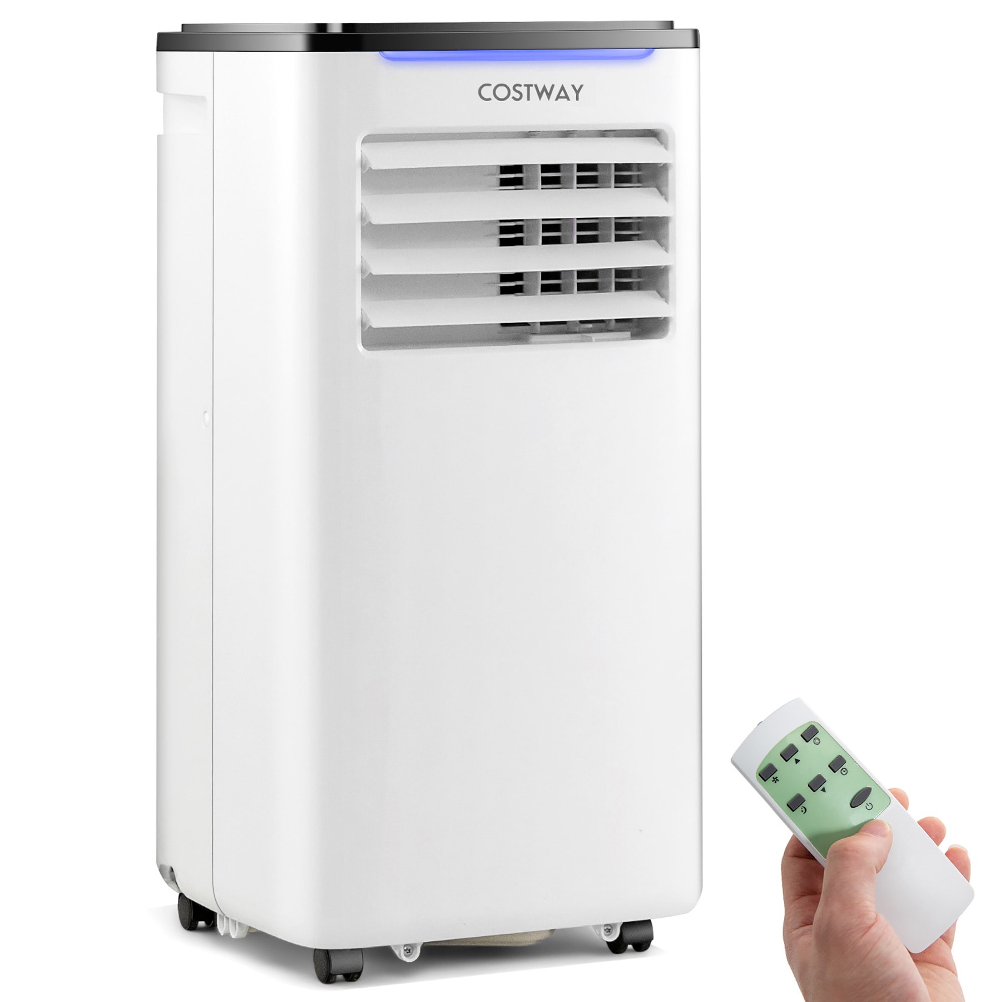 Costway 5200 BTU 8000 BTU ASHRAE Portable Air Conditioner 3 in 1 AC Unit with Cool Dehum Fan Sleep Mode - Image 11