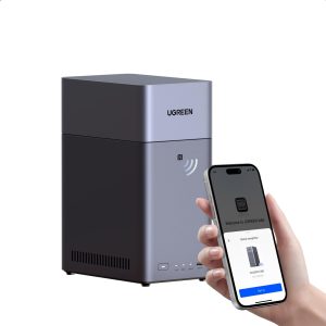 UGREEN NAS DH2300 2-Bay for Beginners & Personal Users, Phone Backup AI Album, Private Cloud/Remote Access, File Sharing, Multi-Device Backup, Home Entertainment, 4GB RAM on Board (Diskless)