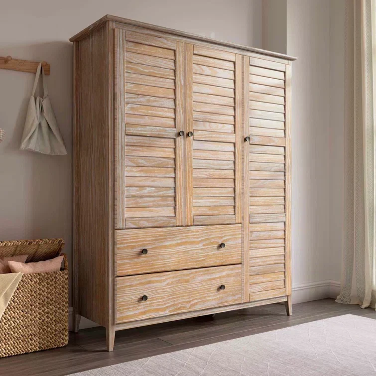 Solid Wood Armoire - Image 3