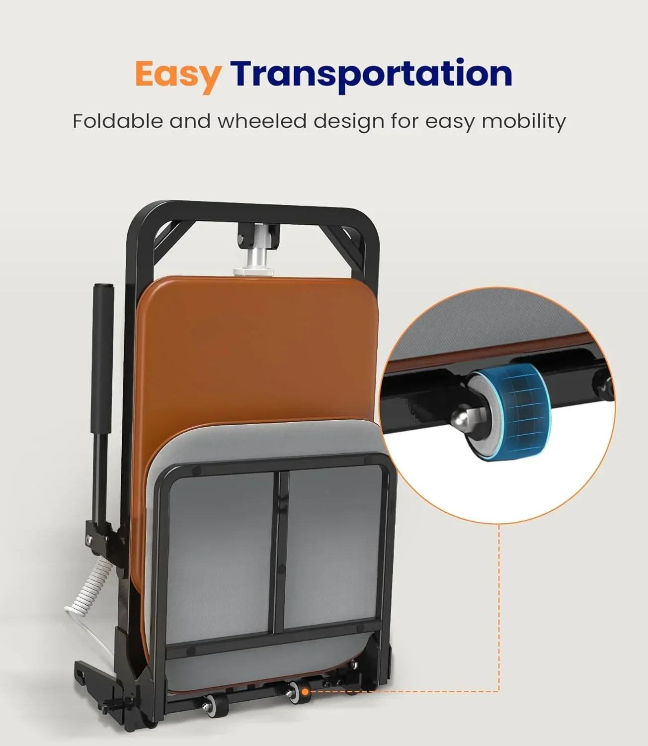 MAIDeSITe Electric Floor Lift Chair, 200 kg Load Capacity, Brown, 78 cm x 48 cm x 31 cm - Image 2