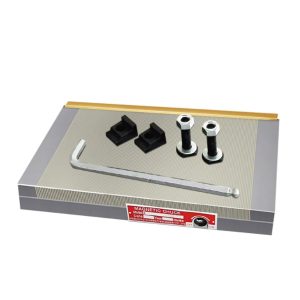6x12Inch Rectangular Magnetic Chuck (150x300mm), Permanent Magnet Chuck with 100-120 N/cm² Magnetic Force for Surface Grinding Machine