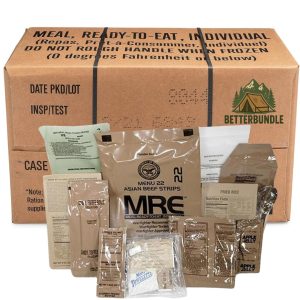 2026 Inspection MRE, U.S. MRE Meals, Emergency Supplies, Emergency Food Supply, Survival Food w/ Flameless Heater, Ready Meals (Variety Pack of 12) – (A or B Case Selected at Random) FRESH STOCK - 10 Year Shelf Life from Inspection Date – 2023 Pack /