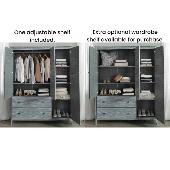 Solid Wood Armoire - Image 8