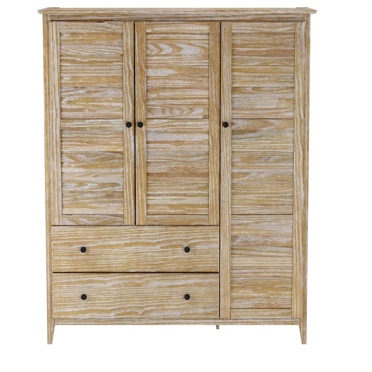 Solid Wood Armoire - Image 7