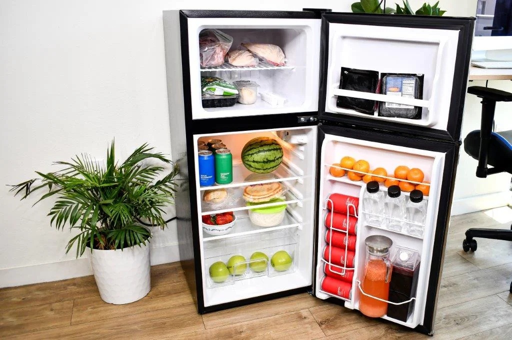 Frigidaire, 4.5 Cu. ft., 2 Door Compact Refrigerator-Chrome Trim, EFR451, Platinum - Image 18