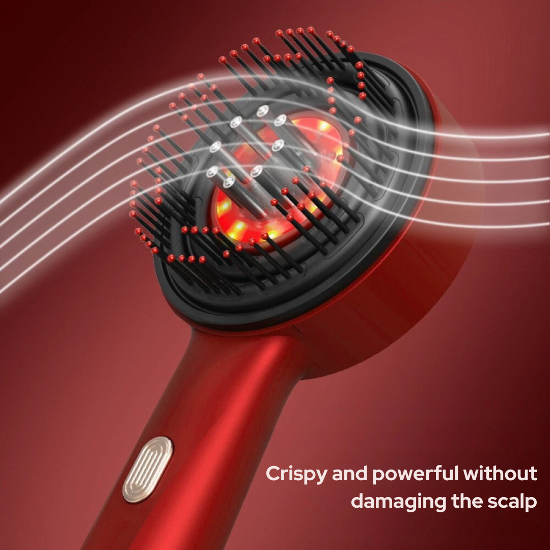Scalp Massager Brush with Electric Vibration - Image 5