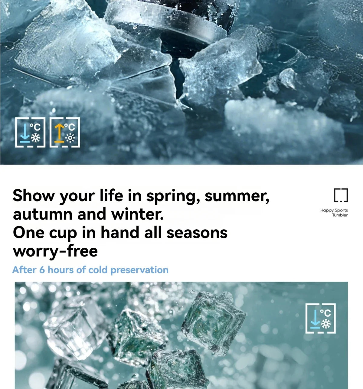 Insulated Sport Tumbler with Double Wall Design - Image 11