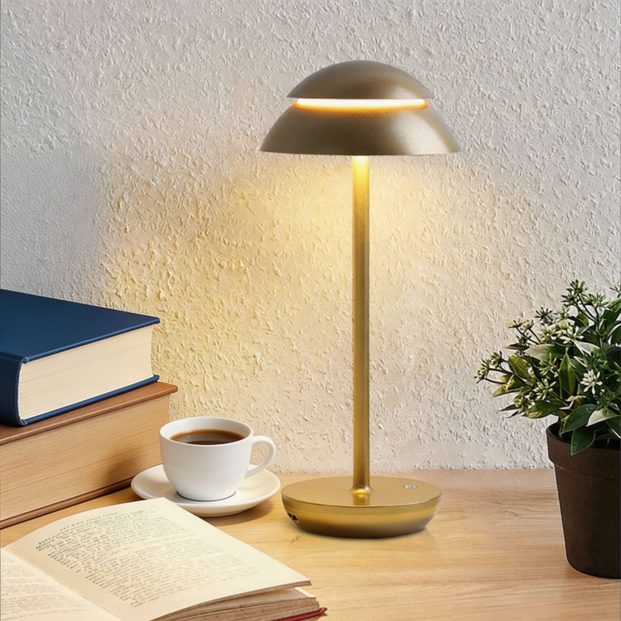 Touch-Controlled Cordless Mushroom-Shaped Table Light - Image 5