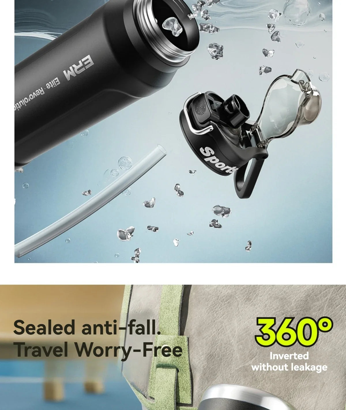 Insulated Sport Tumbler with Double Wall Design - Image 16