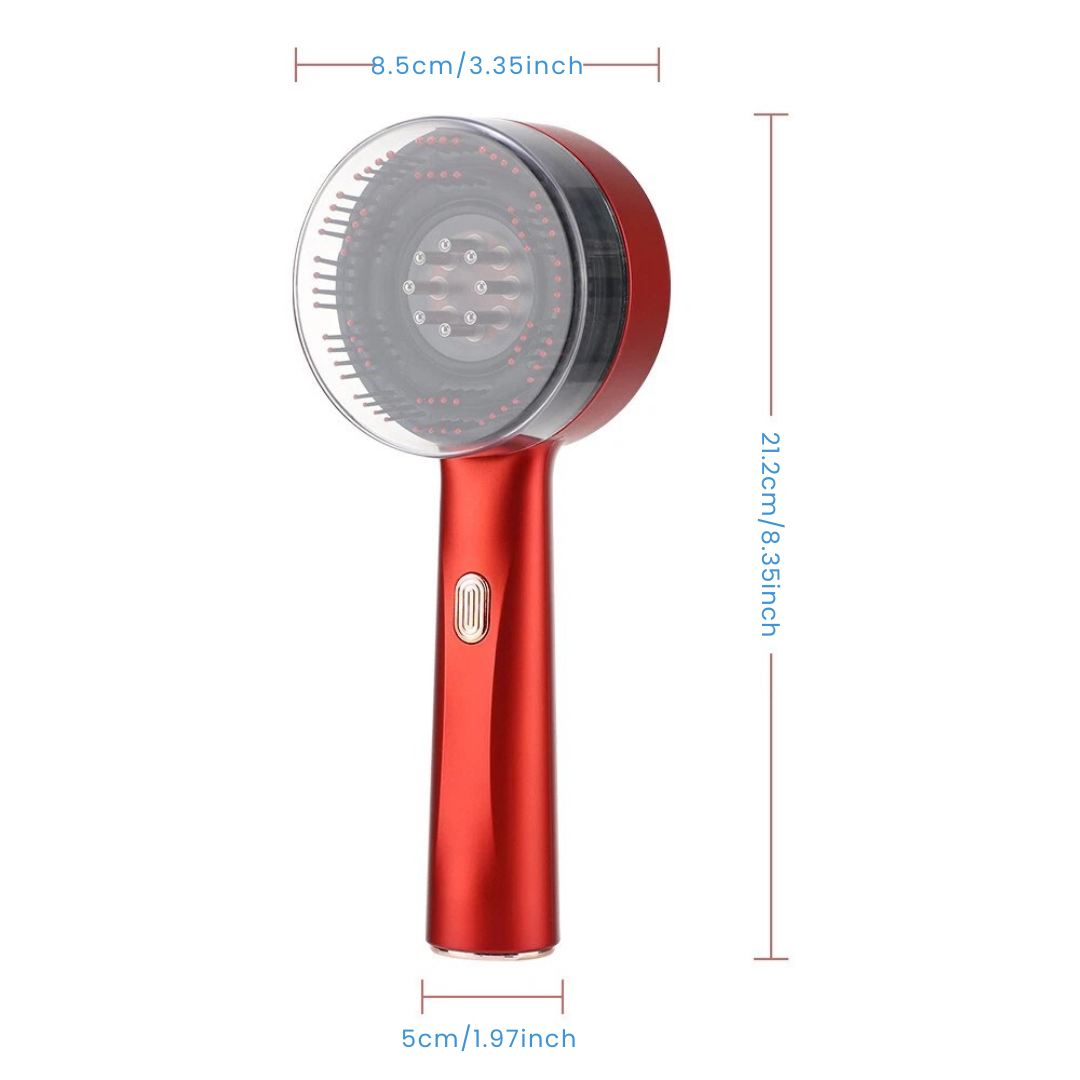 Scalp Massager Brush with Electric Vibration - Image 8