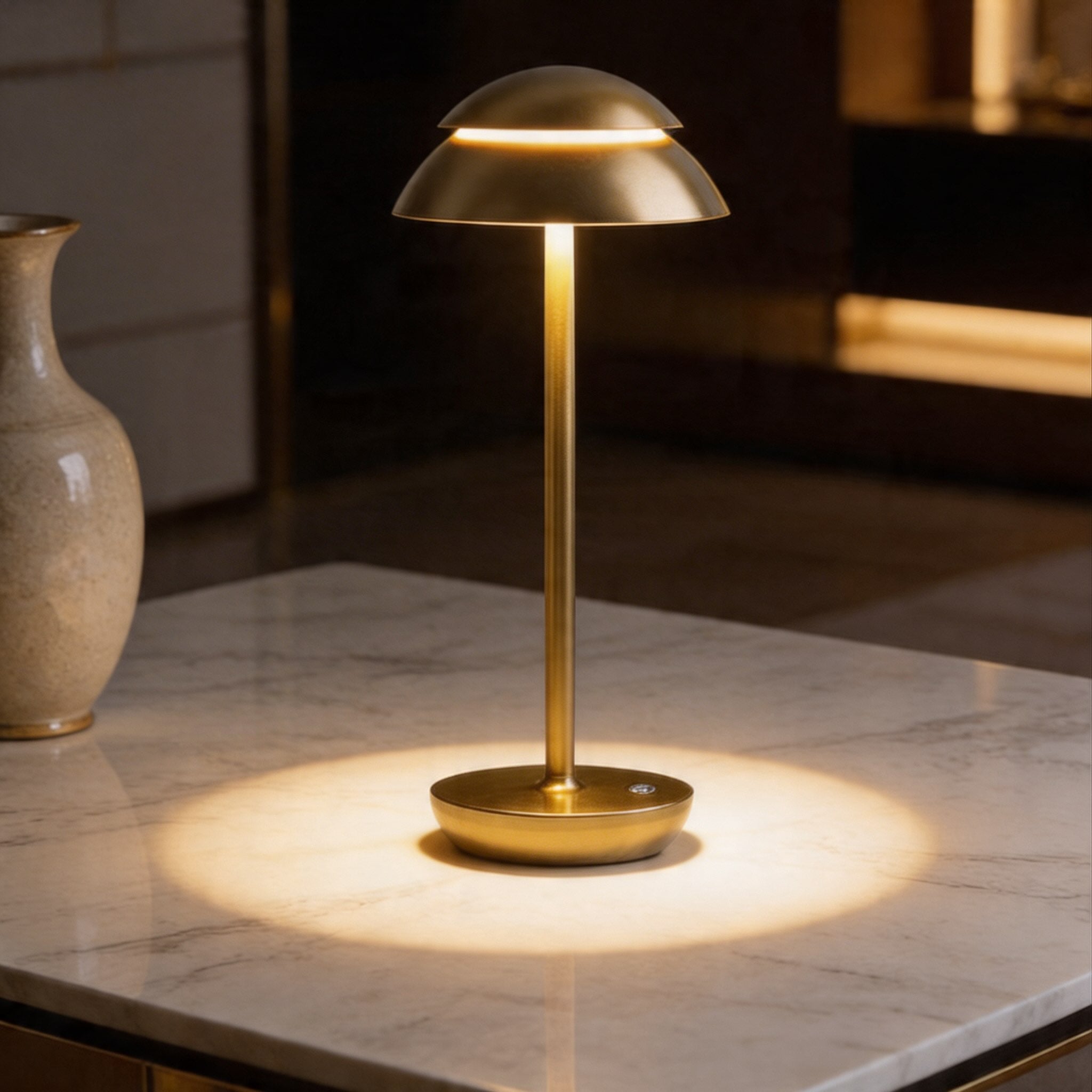 Touch-Controlled Cordless Mushroom-Shaped Table Light - Image 10