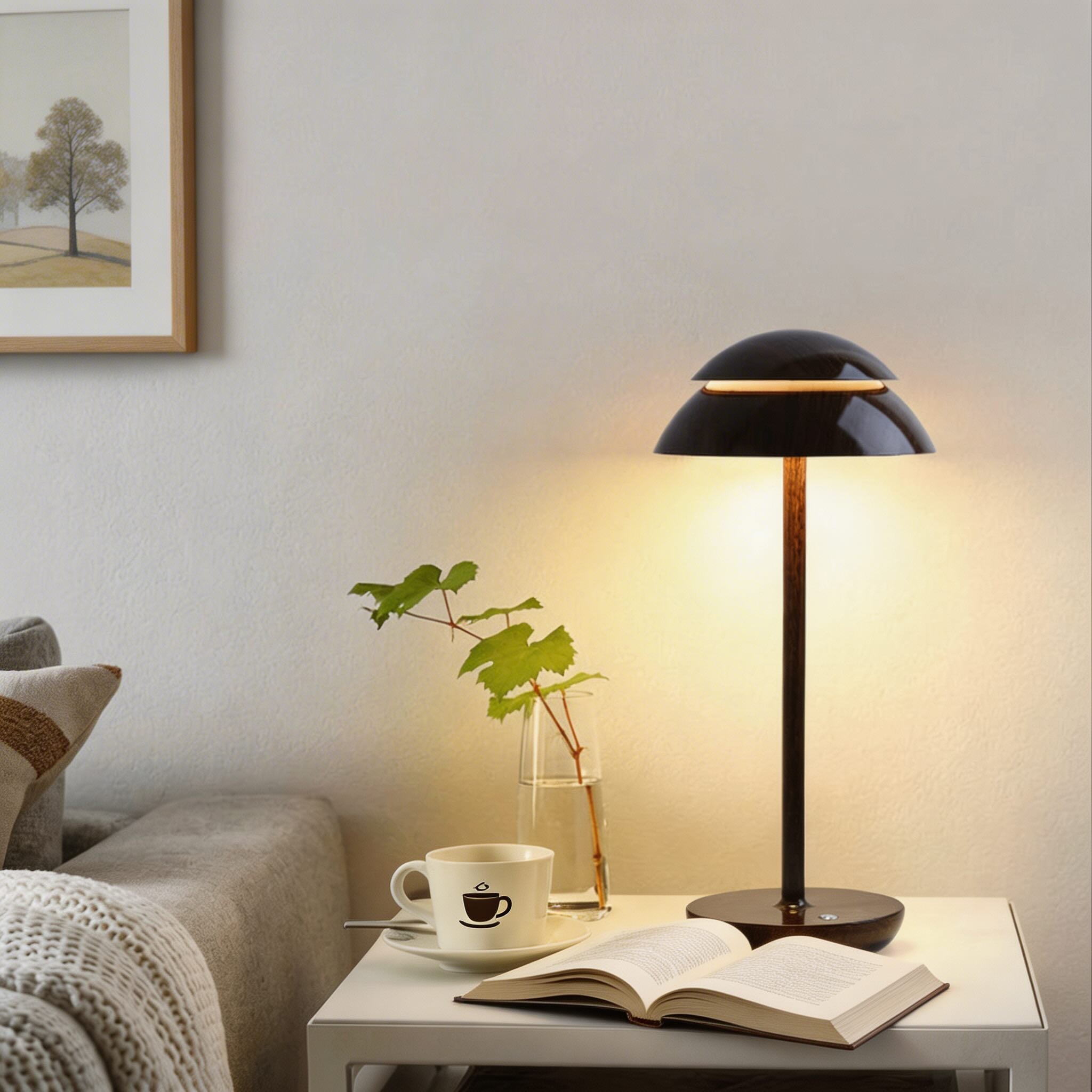 Touch-Controlled Cordless Mushroom-Shaped Table Light - Image 7