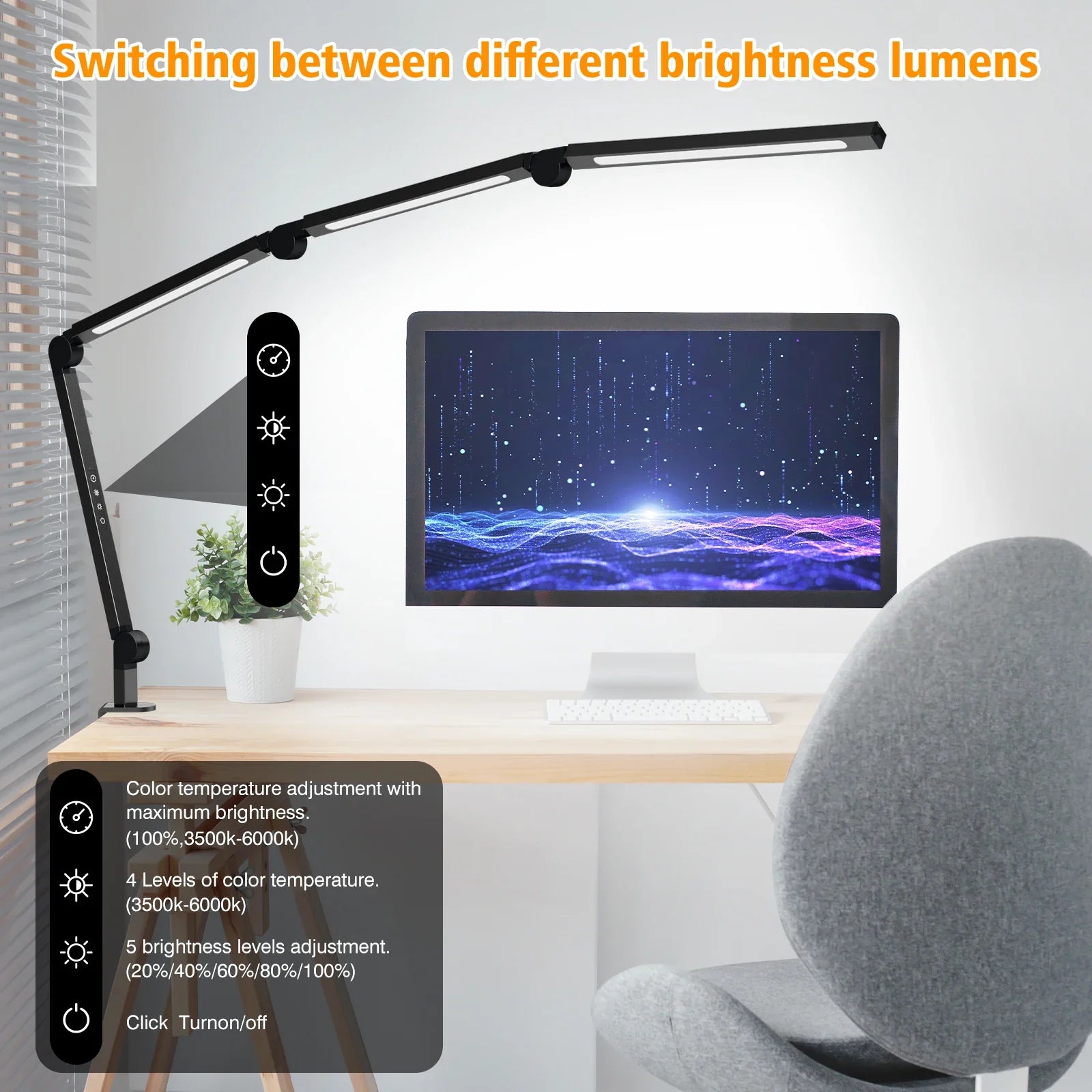 Swing-Arm Desk Light for Architects - Image 5