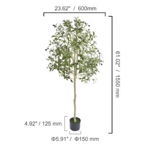 Olive Tree Decoration with Stable Base