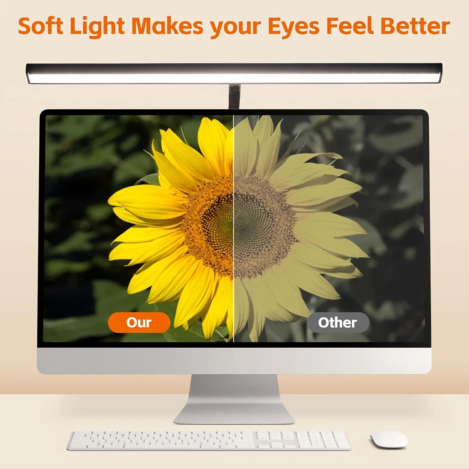 Sturdy Desk Lamp with 88 LEDs and Clamp Attachment - Image 4