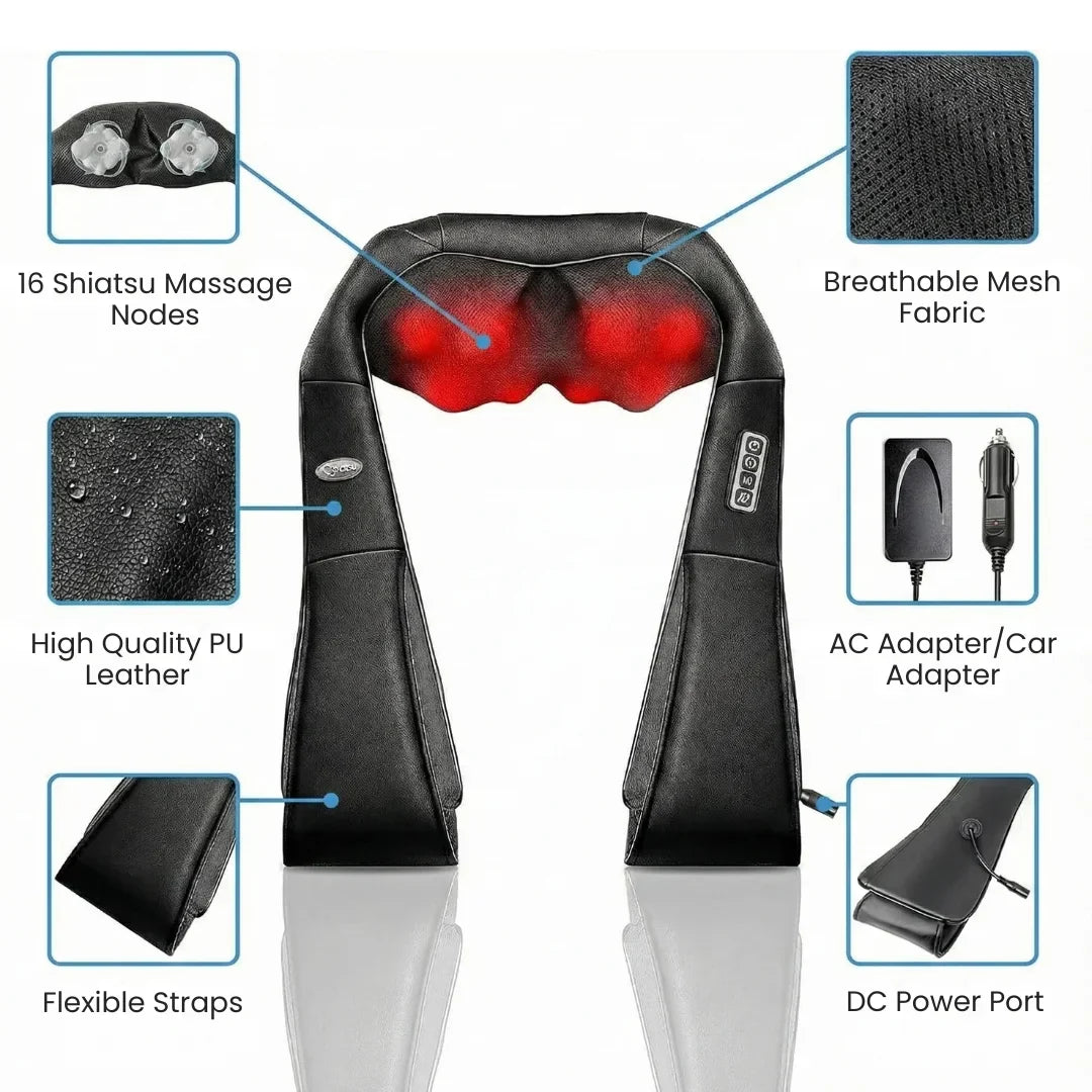 Massage Device for Neck, Shoulders, and Back Relief - Image 4