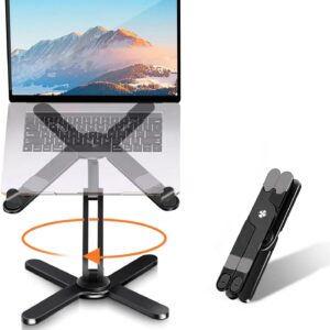 Aluminum Laptop Stand with 360-Degree Adjustable Angles