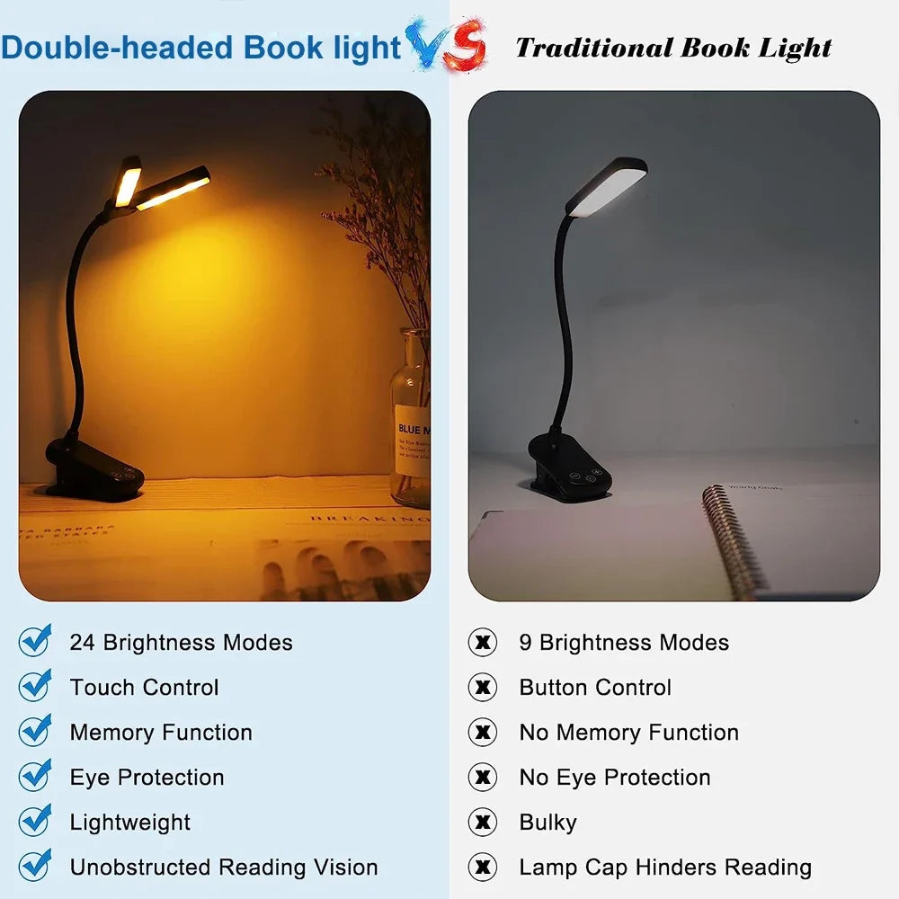 Book Light with 14 LEDs and Clip-On Design - Image 5