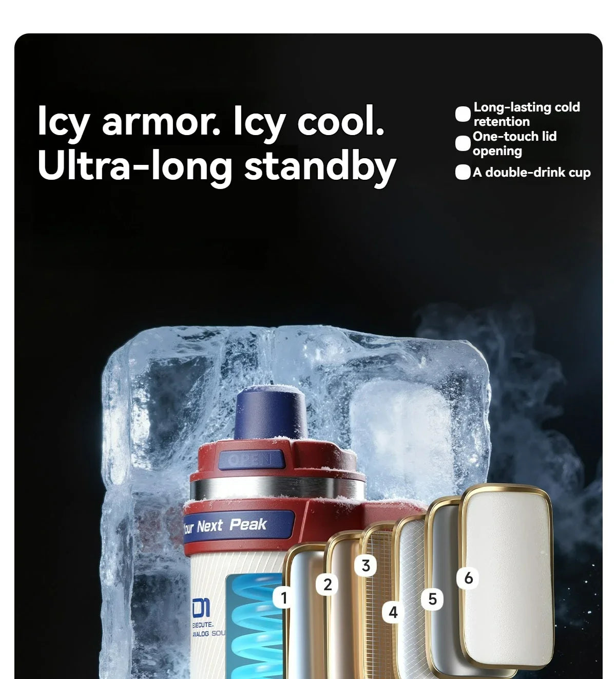 Cold Ceramic Tumbler for 72 Hours of Insulation - Image 12