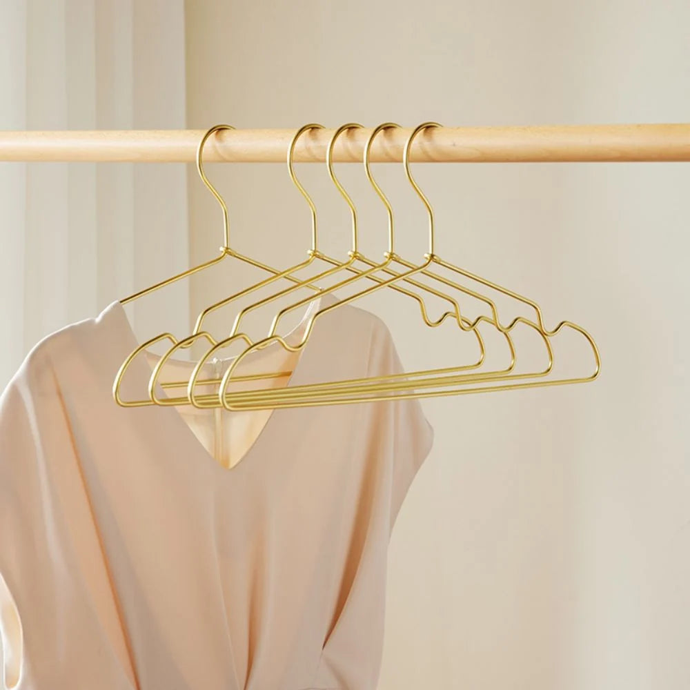 Clothes Hangers Slim Aluminum Non-Slip Set of 12 - Image 3