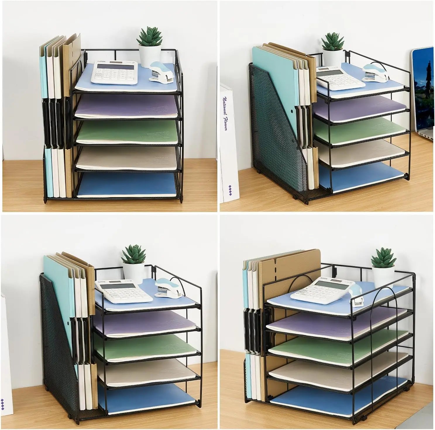 Desktop Organizer for Paper with 5 Tiers - Image 5