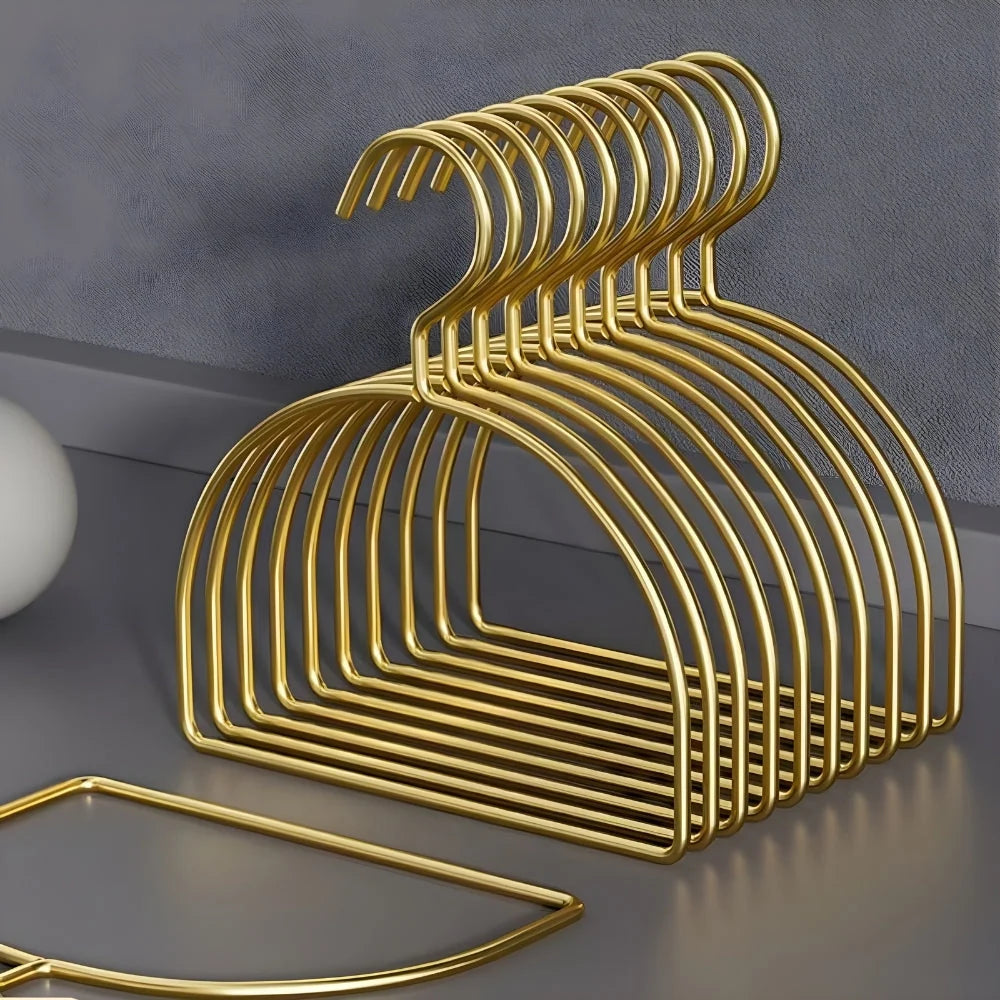 Scarf & Accessory Hanger Curved Polished Aluminum Moisture-Resistant - Image 4