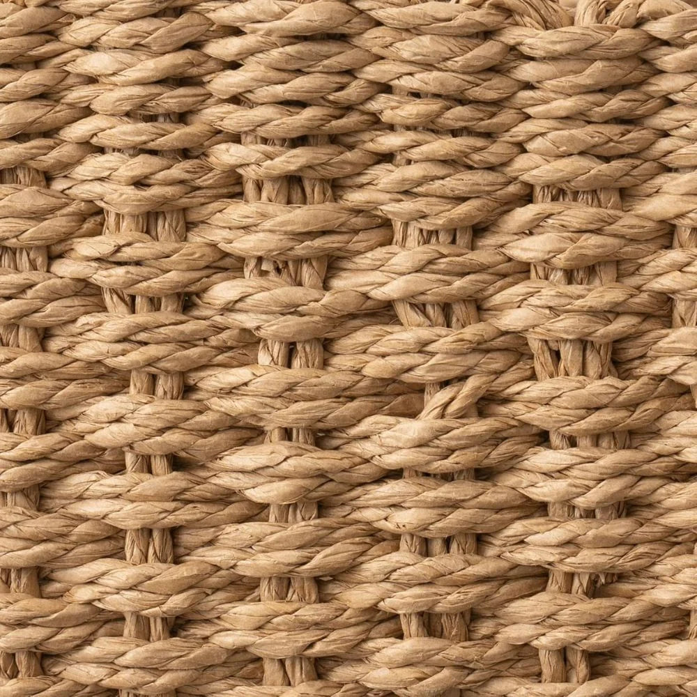 Storage Baskets Handwoven Rattan Set of 3 - Image 7