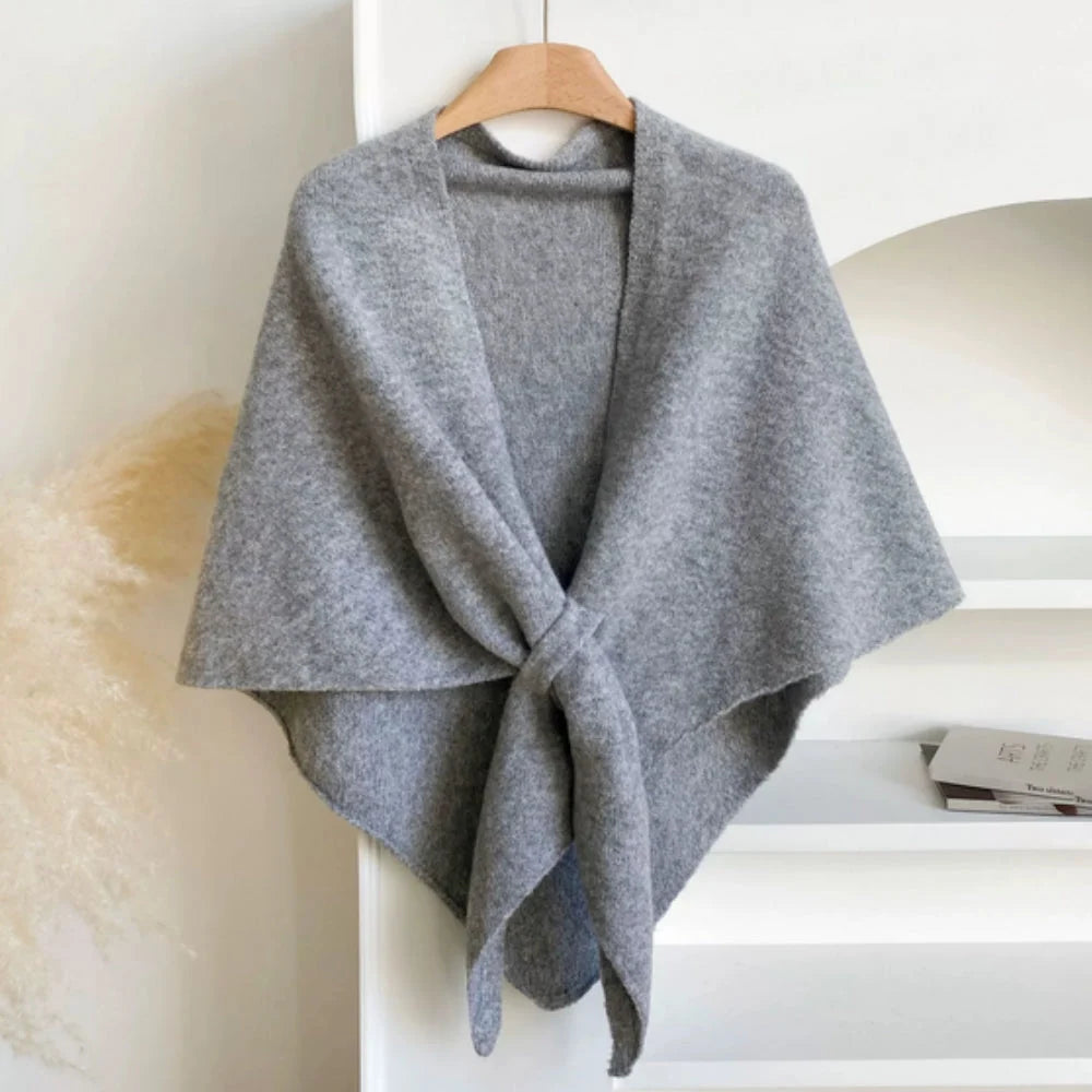 Triangle Shawl Lightweight Microfiber Blend Machine Washable - Image 7