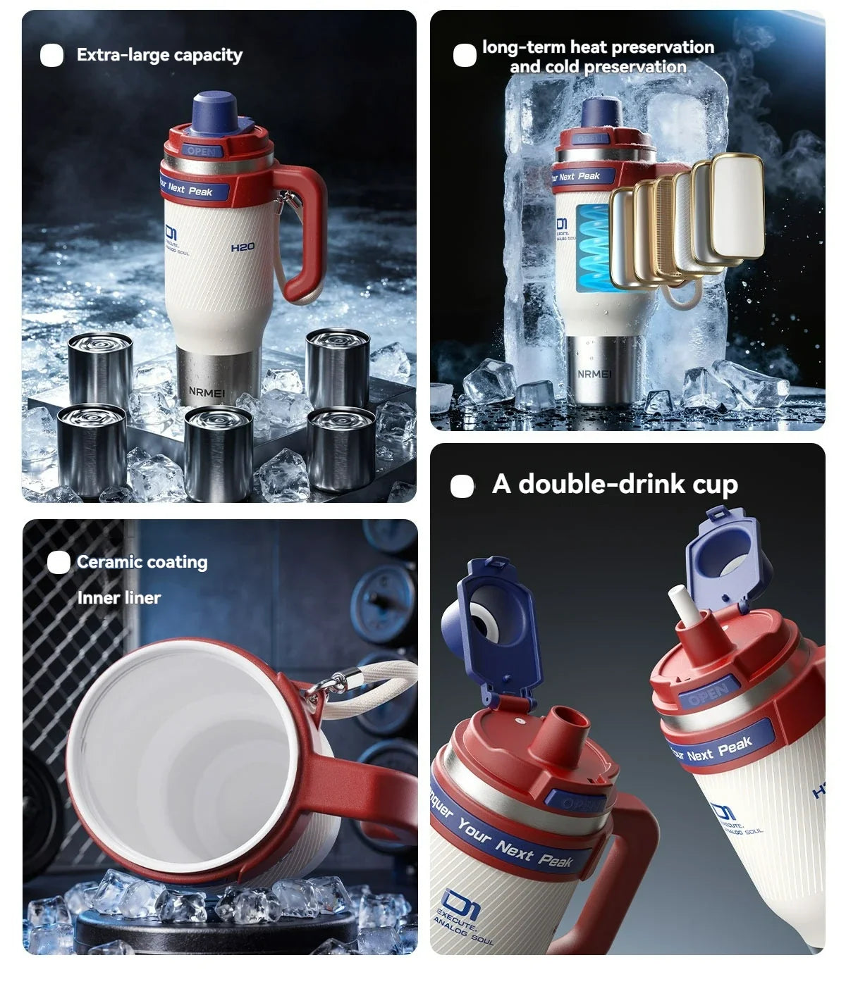 Cold Ceramic Tumbler for 72 Hours of Insulation - Image 10