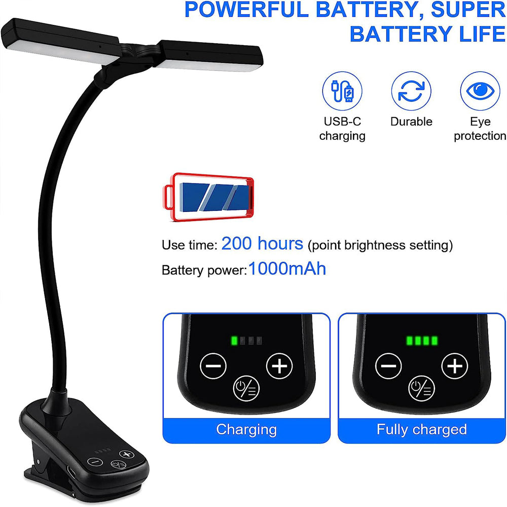 Book Light with 14 LEDs and Clip-On Design - Image 10